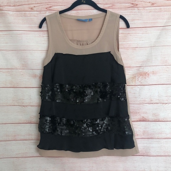 Simply Vera Vera Wang Sequin Sleeveless Size S - Picture 1 of 5